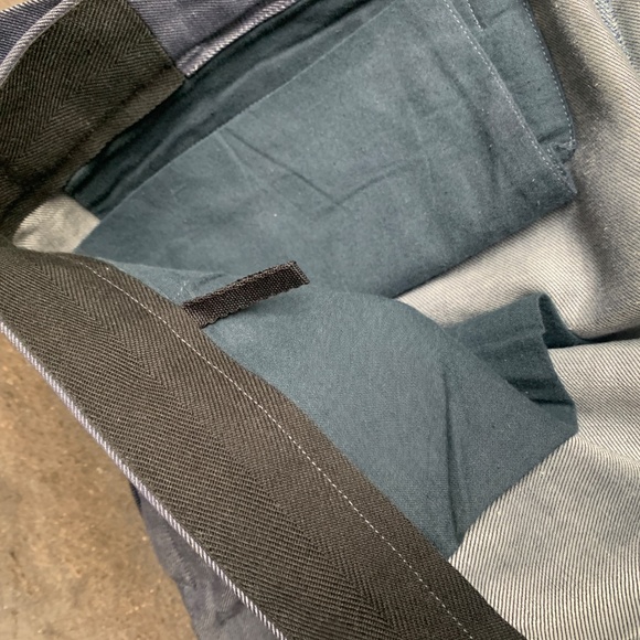 Neil Barrett Adjustable Linen Vintage Neil Pants w/ Zipper and raw hem - Picture 11 of 12